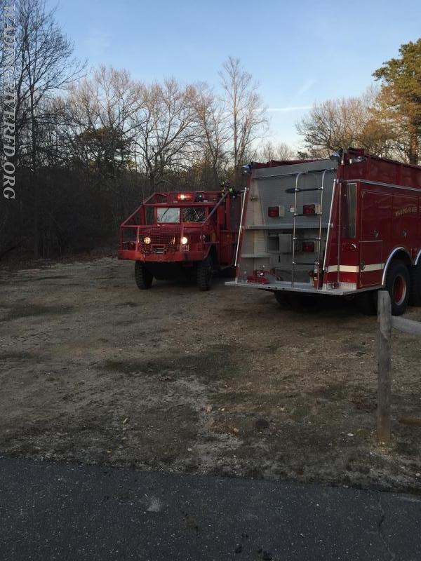 Camp Wauwepex Brush Fire April 2016