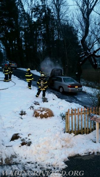 Rita Ct. Vehicle Fire February 2016