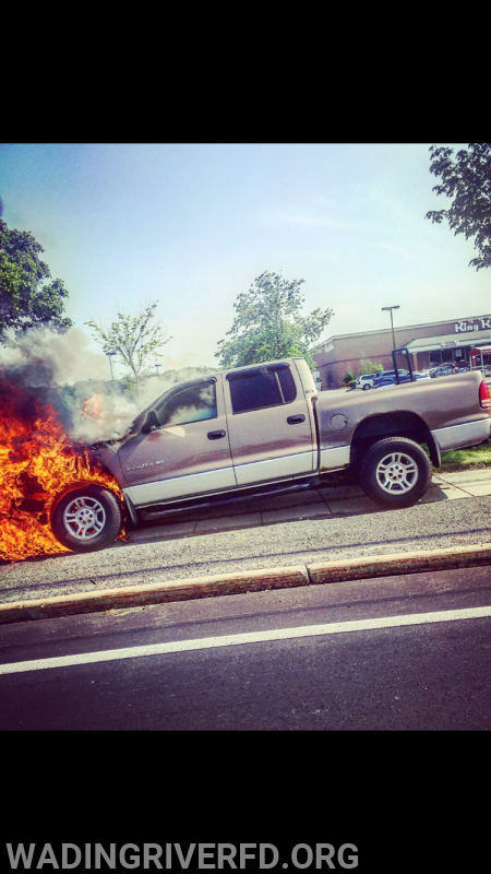 Vehicle Fire Rt.25A May 2016