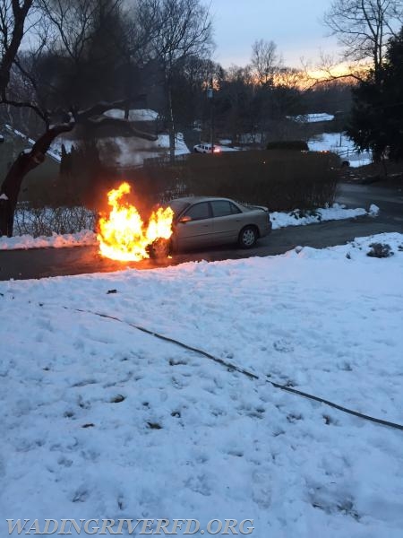 Rita Ct. Vehicle Fire February 2016